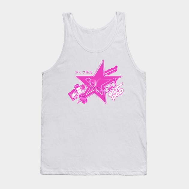 Y2K STAR 2000s KIT Tank Top by LANX